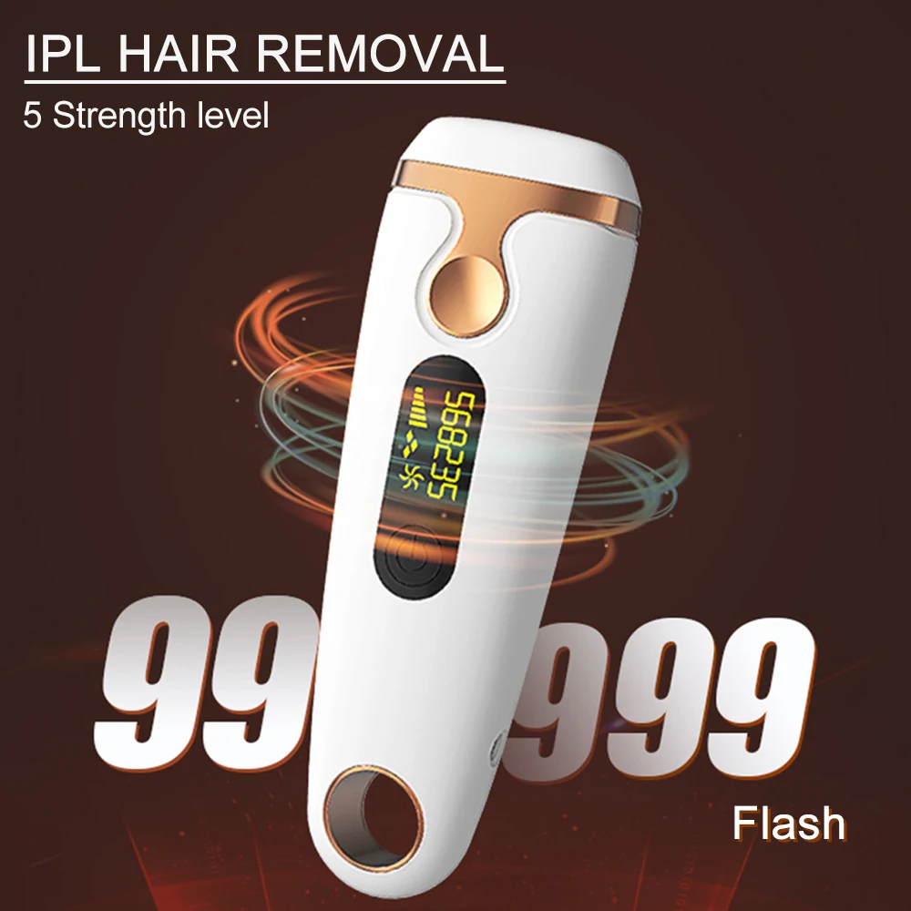 Depilazione Ipl Depilatore Laser Per Donna Fotoepilatore Indolore Viso Corpo Bikini Depilatore Impulsi Epilatore Laser Permanente