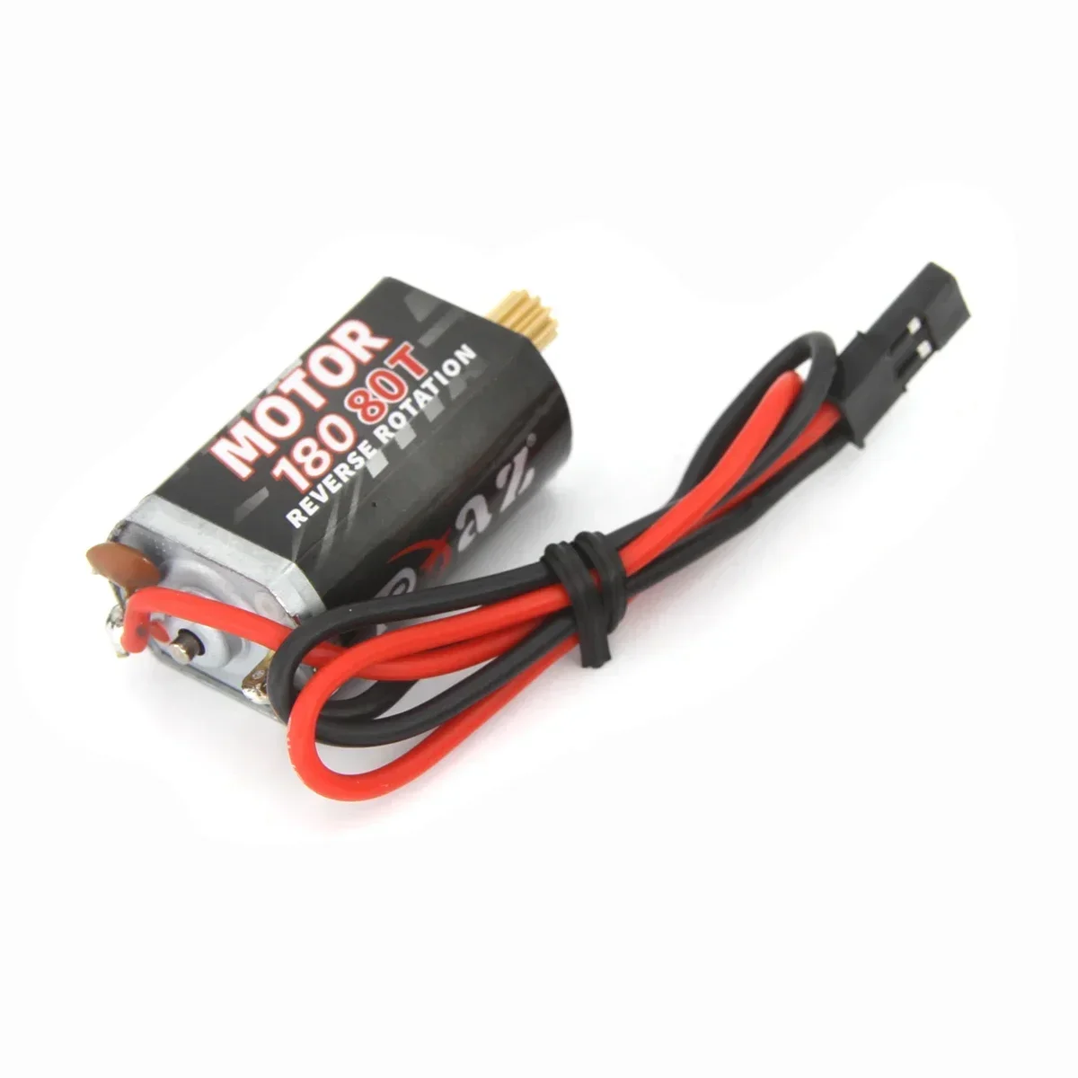 Moteur brossé 180 avec pignon 11T, pièce upgrade RC pour TRX4M, sur fond blanc