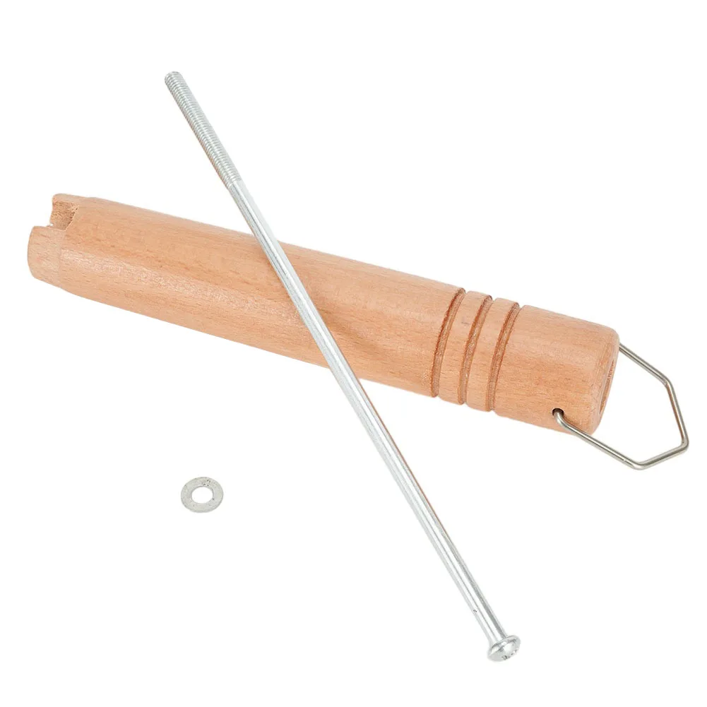 

Pan Pot Handle Wooden Handle 150*26mm For Different Pan Handle Replacement Pan Pot Cookware Resistance Corrosion