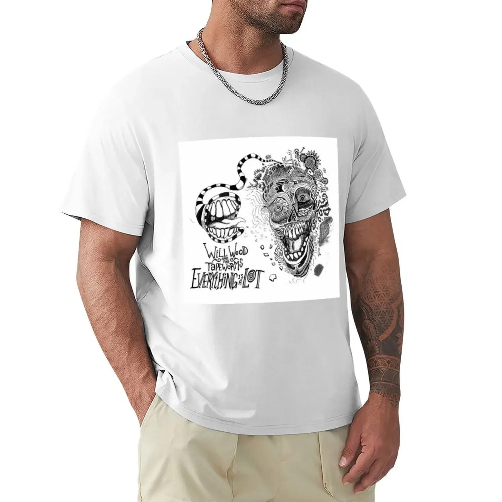 

everything is a lot T-Shirt customizeds customs design your own boys whites Men's t-shirts