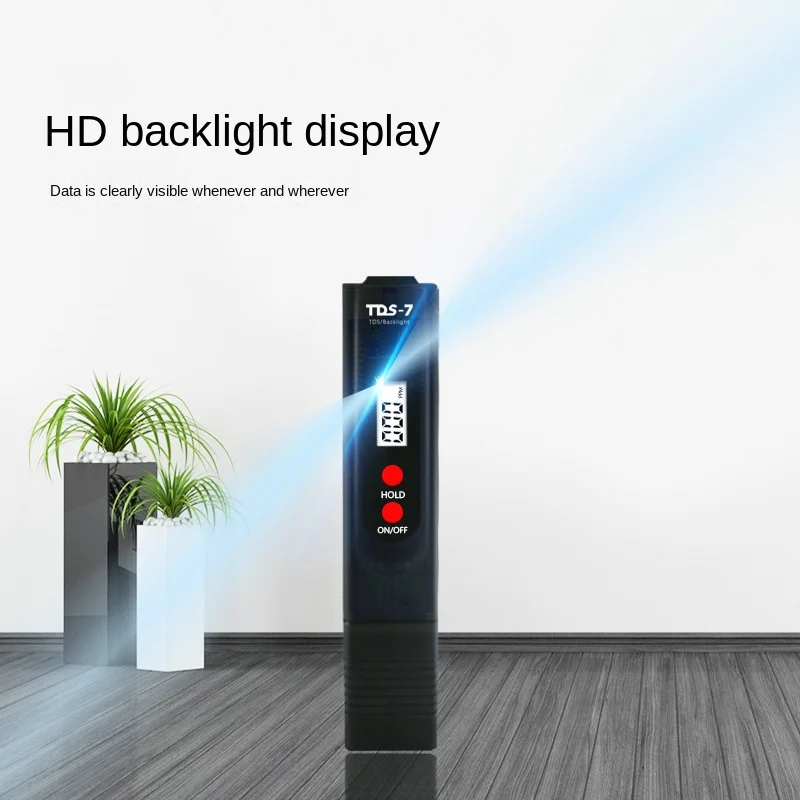 

TDS Pen Water Hardness Instrument High Precision Ec Tds Ph Meter Aquarium Pool Water Quality Purity Testing Pen
