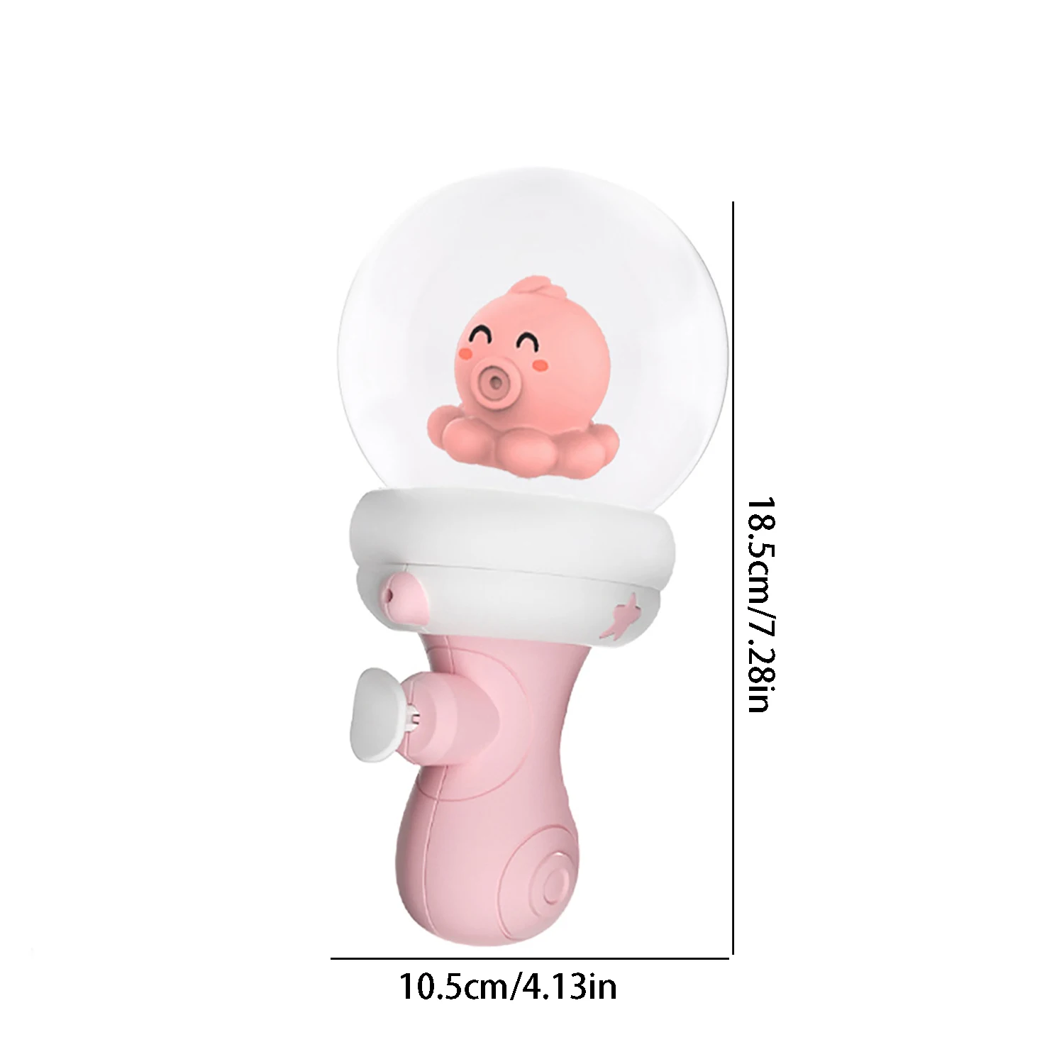 Playing with water spray gun, children's glowing water gun in summer, press water gun, indoor and outdoor interaction 2