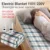 110/220V Electric Blanket Thicker Heaters Home Bed Sheet Thermal Mat 3 Size Winter Home Thermostat Double Body Warmer Pads 110/220V Electric Blanket Thicker Heaters Home Bed Sheet Thermal Mat 3 Size Winter Home Thermostat Double Body Warmer Pads
