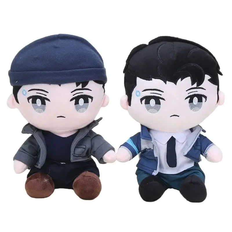 

Detroit: Become Human DBH Connor RK800 Plush Stuffed Pillow Doll Cushion Plushie Dress Up Clothes Hat Cute Gift Game