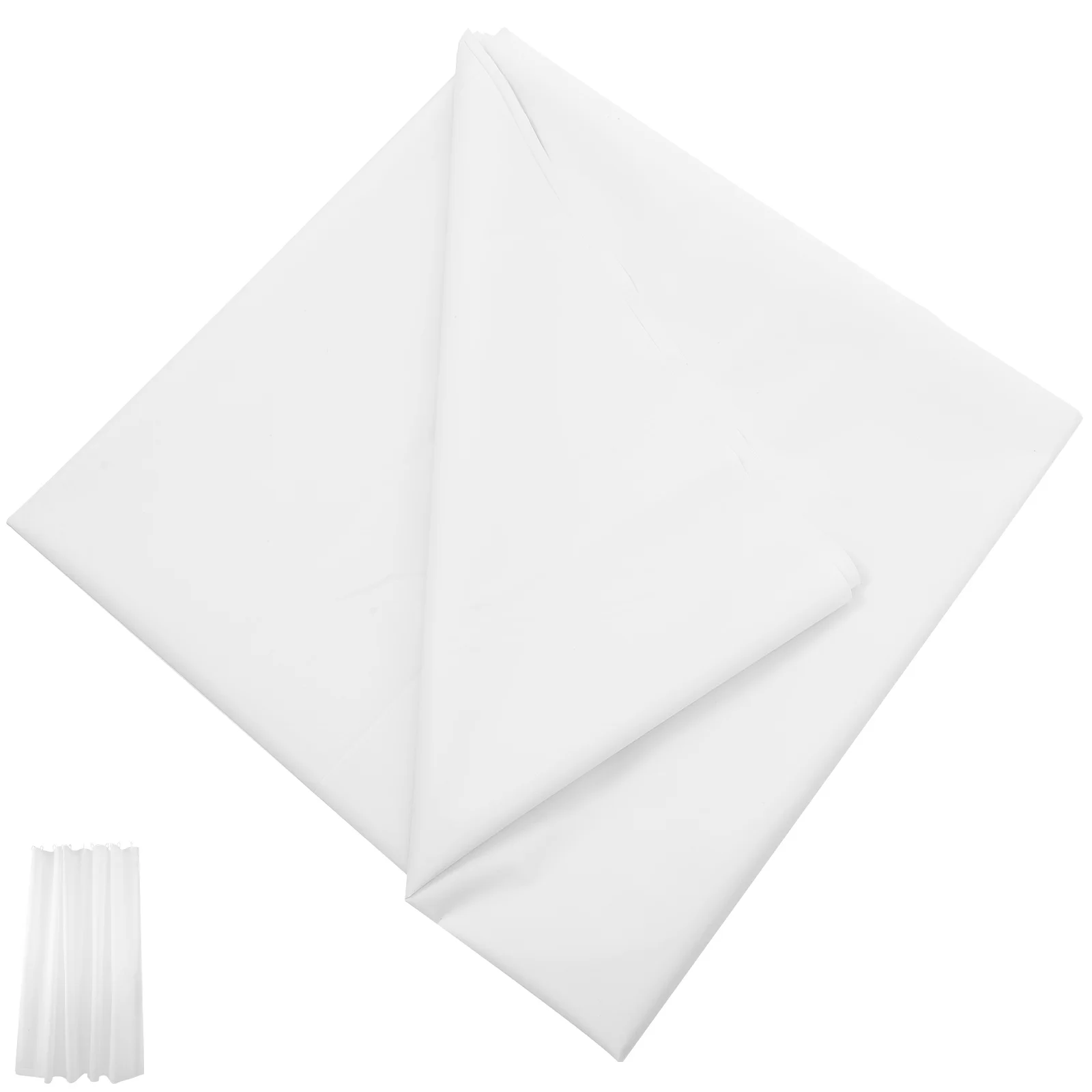 

Heavy Duty Shower Curtain Waterproof Modern Plain Color Bathroom Curtain