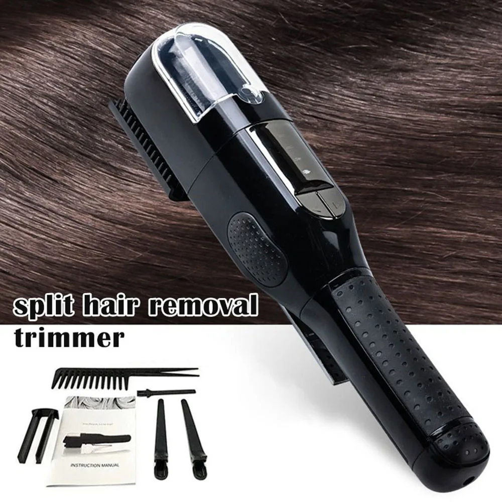 

Hair Split Ends Hair Trimmer Professional Hair Cutter Smooth End Cutting Clipper Hair Straightener Curler Trimmer Dual 1/4"1/8