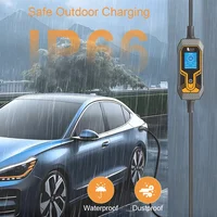 feyree Portable EV Charger Wallbox Tesla 7KW 32A 1Phase Level 2 with 5m Cable Current Adjustable for all Tesla Models 3/Y/S/X - Image 4