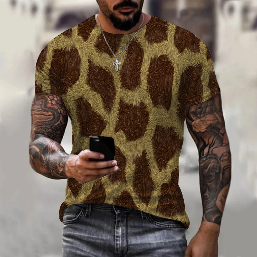 

Men T Shirts 3D Novelty Graphic Fashion Casual Camiseta Short Sleeve Tee T-Shirt