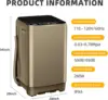 6Full Automatic Washing Machine, Gold 2
