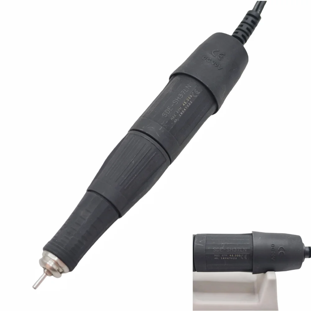 STRONG 210 45000RPM Dental Micromotor Nail Sander Drill Pen Electric Manicure Machine Polishing Handpiece 2.35mm SDE-H37LN H37L1 2