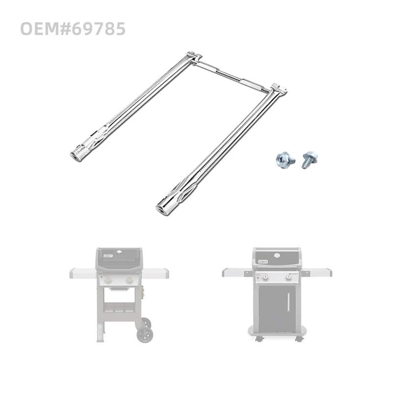 304 Stainless Steel Burner 69785 Grill Burner Tube Replacement For Weber Spirit E-210 E-220 S-210 S-220 BBQ Grill