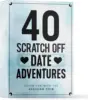 40 Fun and Romantic Scratch Off Date Adventure Ideas for Adult,Perfect for Date Night, Special Couples Gift for Anniversaries 1