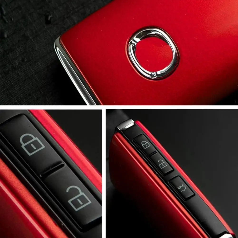 Key Case Cover Car ABS Plastic Protector Shell Replacement Accessories For Mazda 3 Axela BP CX-30