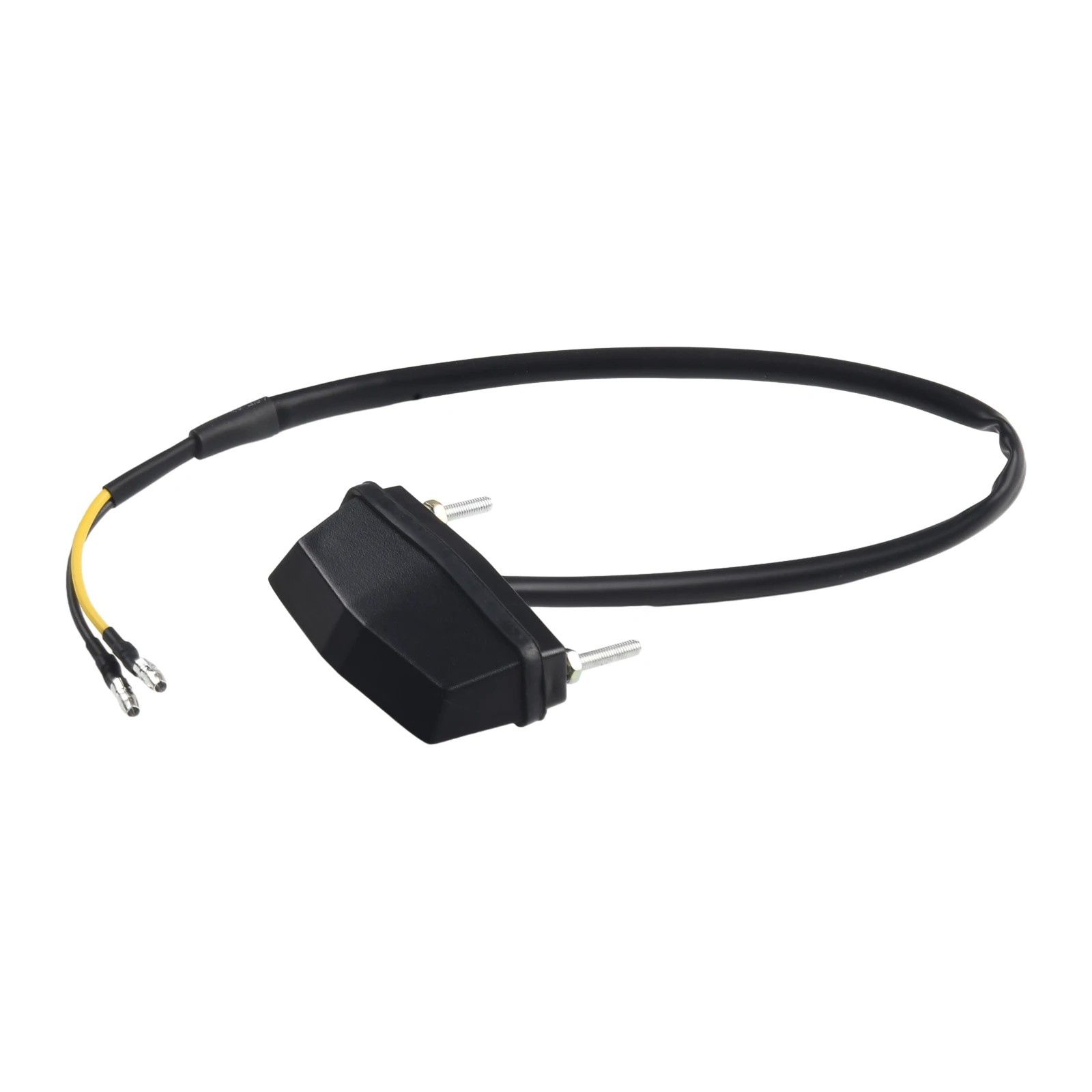 

New Parts Replacement Durable License Plate Light 12V ABS Plastic Black Housing Lamp Multi Use Number Universal