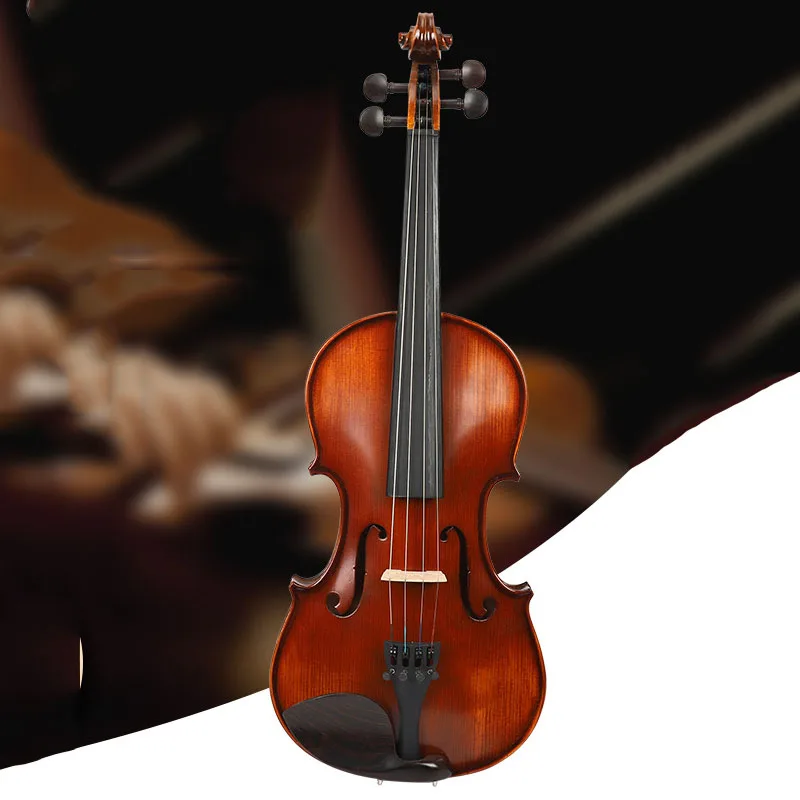 

Fine Tuner Oil Varnish Case Violin 1/4 Handmade Maple Wood Violin Strings Beginner Bois Lutherie Sports And Entertainment