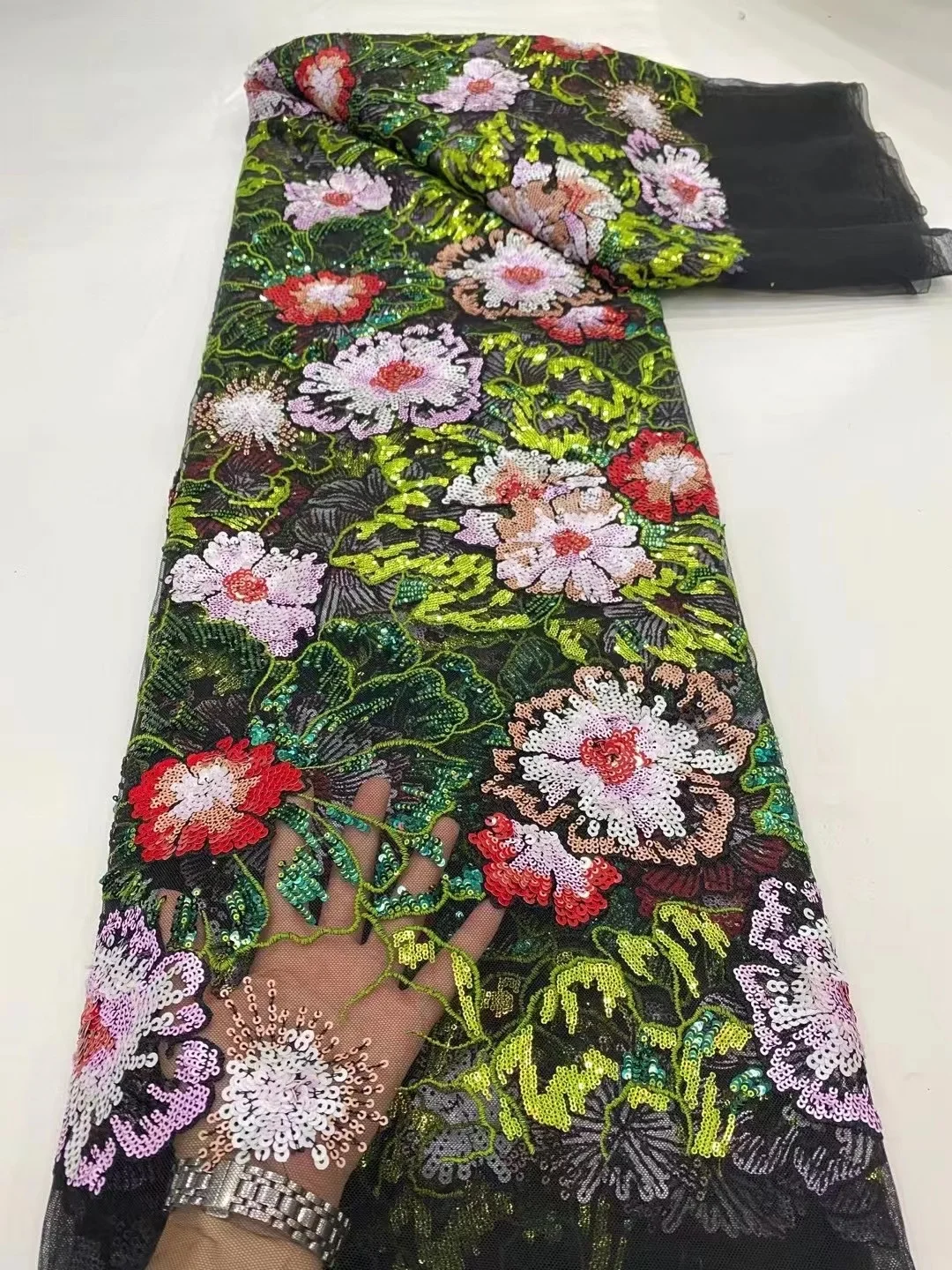 

Высококачественное кружево ручной работы, Африканское кружево из бисера, высокое качество, 2022 блесток, кружево, вышивка, сетка, кружево, свадебное Шитье