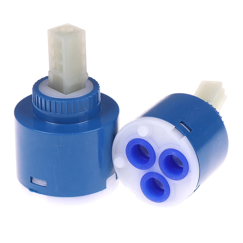Thermostatic Mixing Valve Faucet Cartridge Faucet Valve 35/40mm Ceramic Disc Cartridge Mixer Faucet Thermostatic Cartridge Faucet Disc Valve PP Plastic Ceramic Cartridges For Mixer