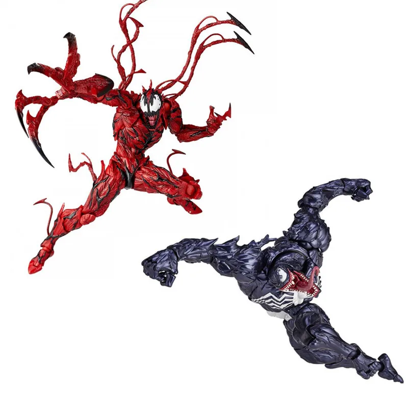 Yamaguchi Venom Carnage Action Figure Changeable Parts Spiderman
