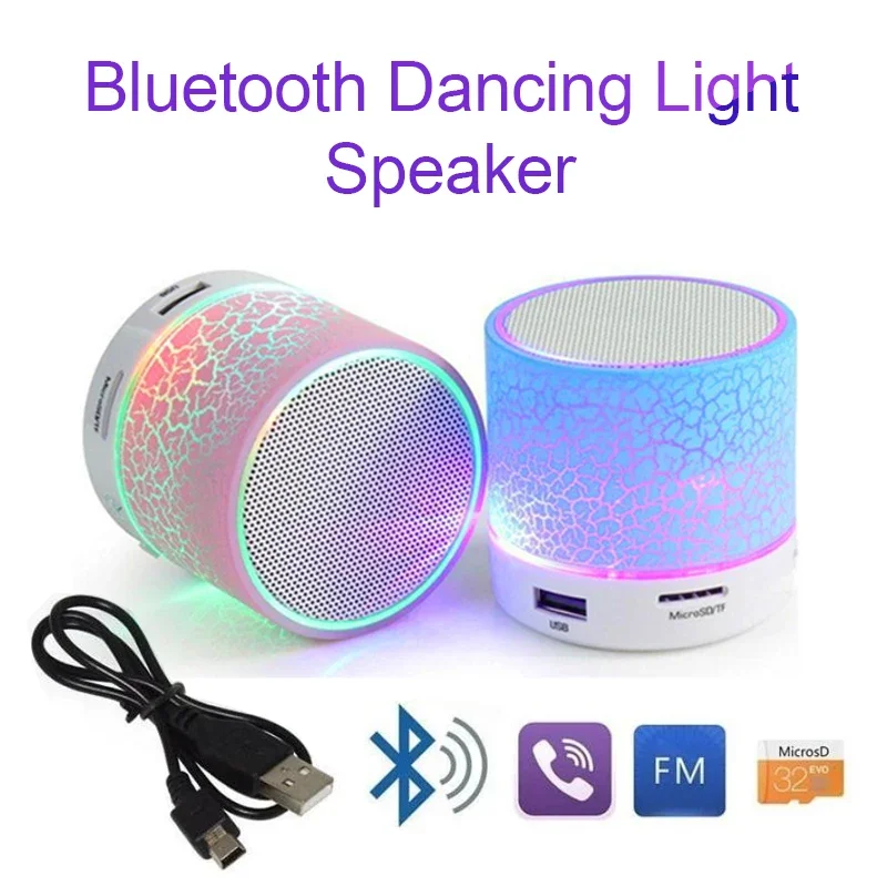 Bluetooth Speaker A9 Mini Portable Wireless Car Audio For PC