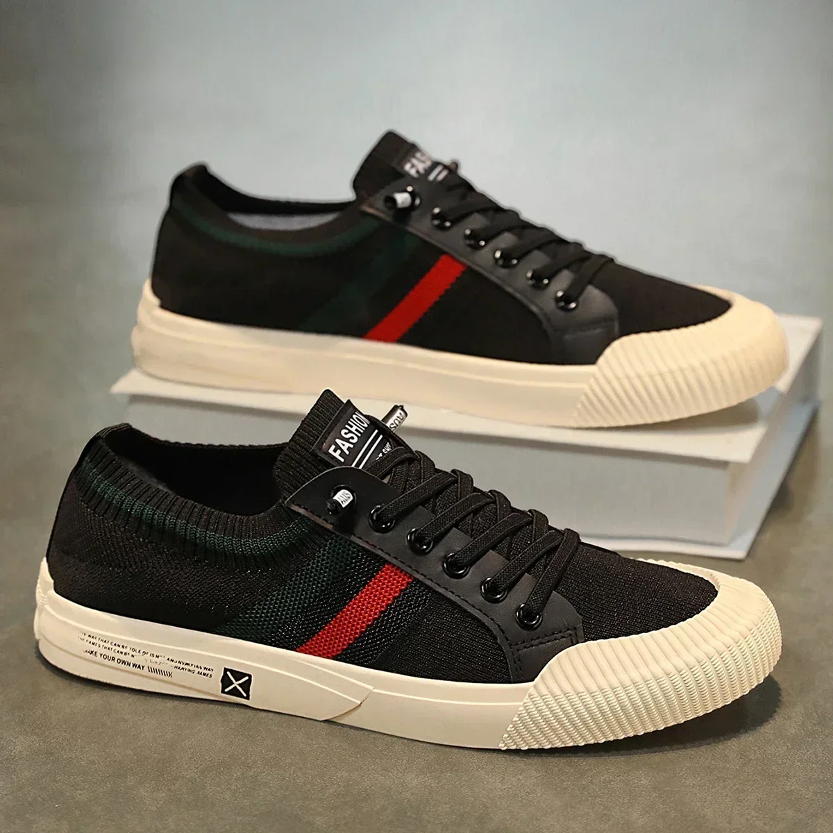 2025 Men's New Casual Sports Shoes, Driving Shoes, Commuting Shoes, Large Size 45464748 6