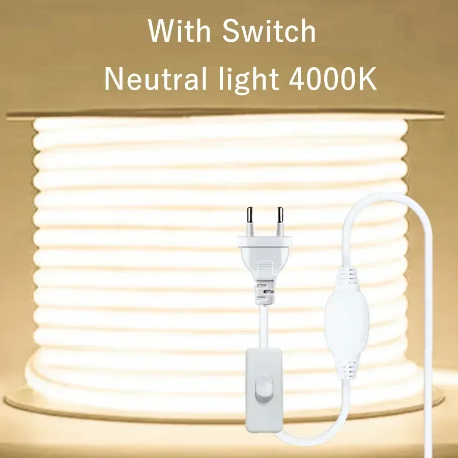 ตัวเลือกสินค้า เทป LED โค้งโค้ง 288 ดวง 30M กันน้ำ IP65