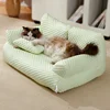 All Seasons Pet Bed Stable Shape Pet Bed Pet Sofa Bed Ice Silk Set for Small Medium Dogs Cats Summer Sleeping Comfort for Furry 3