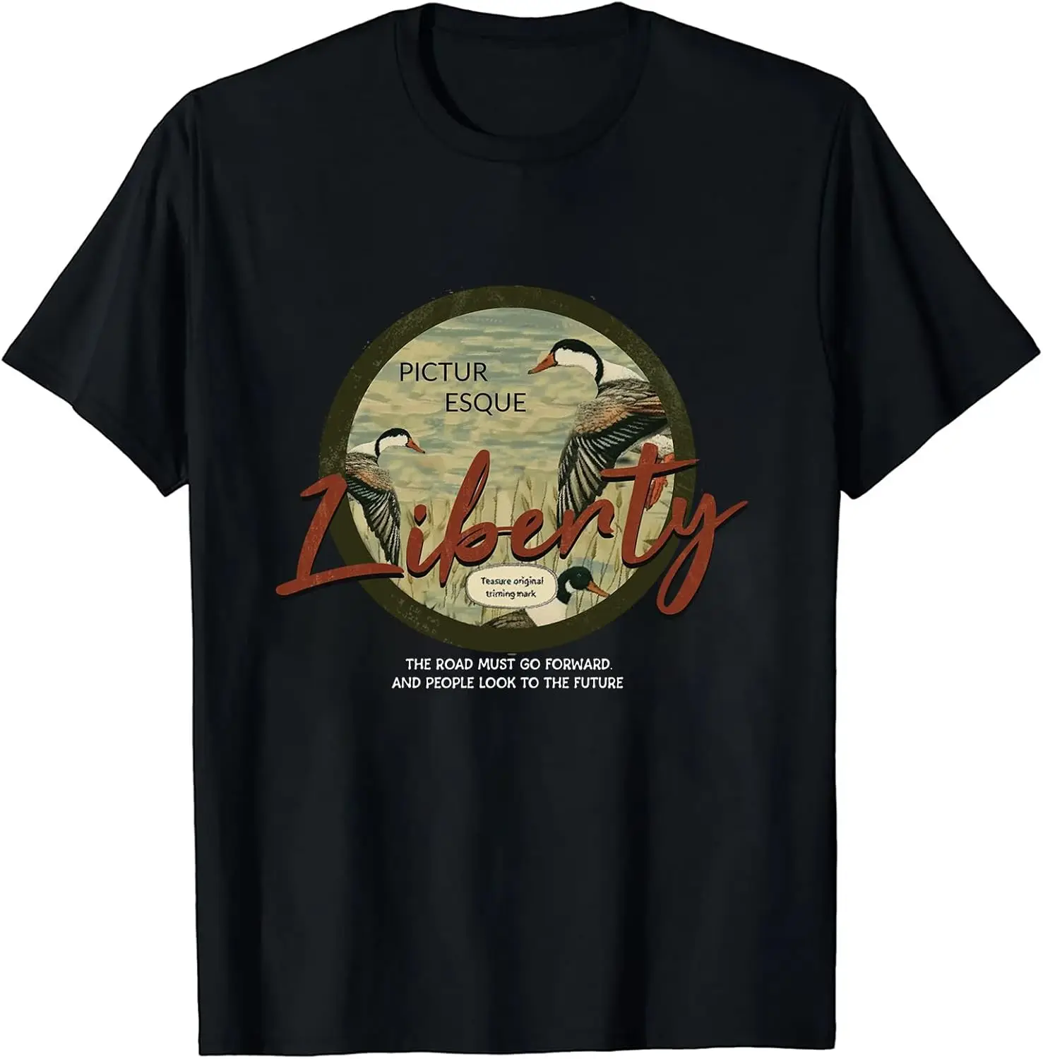 

Vintage Retro Style Funny Duck Hunting T-Shirt