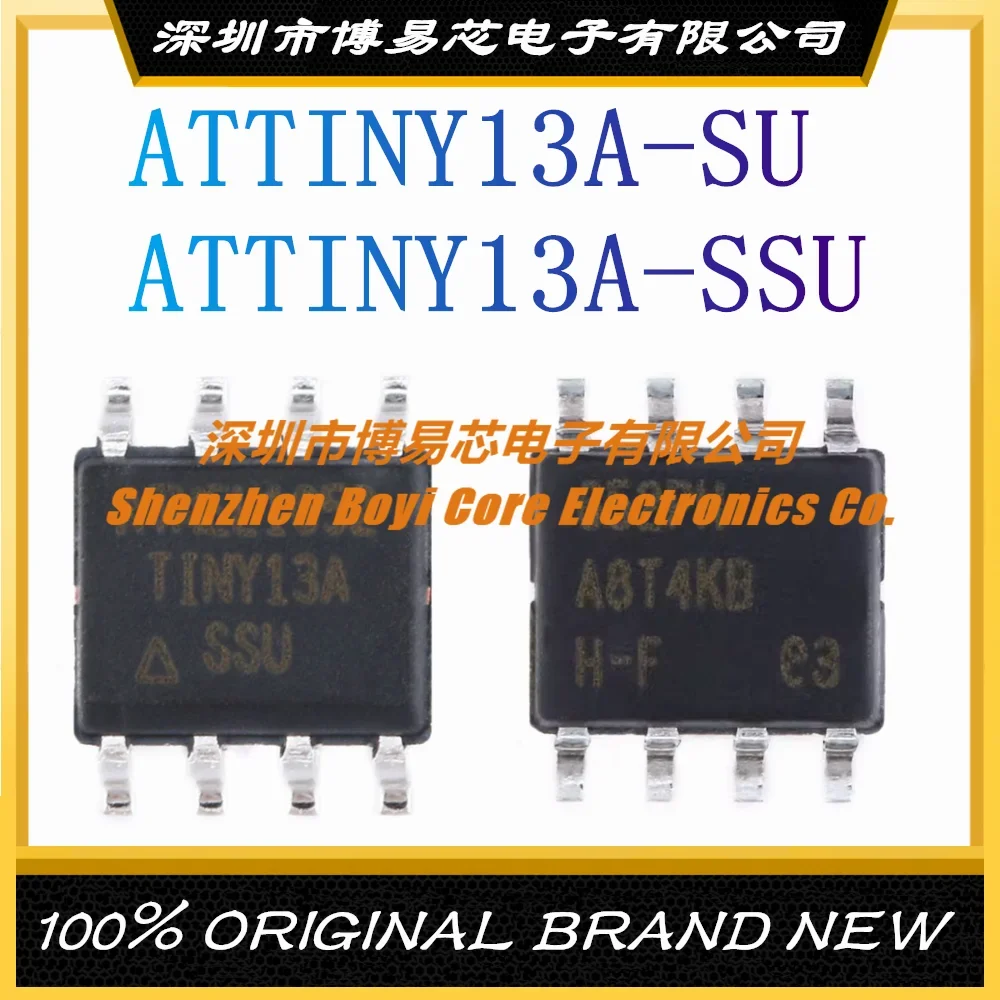 

ATTINY13A-SSU ATTINY13A-SU package SOIC8 ATTINY13A-SUR microcontroller single chip microcomputer