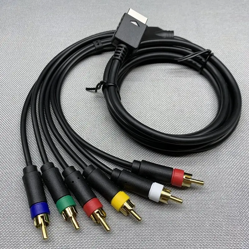 Spot PS1/PS2/PS3RGBS renkli monitör kablosu Oyun konsolu, renkli monitöre bağlıdır RGB+Sync ses ve video kablosu