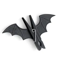 10pcs Creative and fun bat clothes clip for drying clothes, non slip clip 1