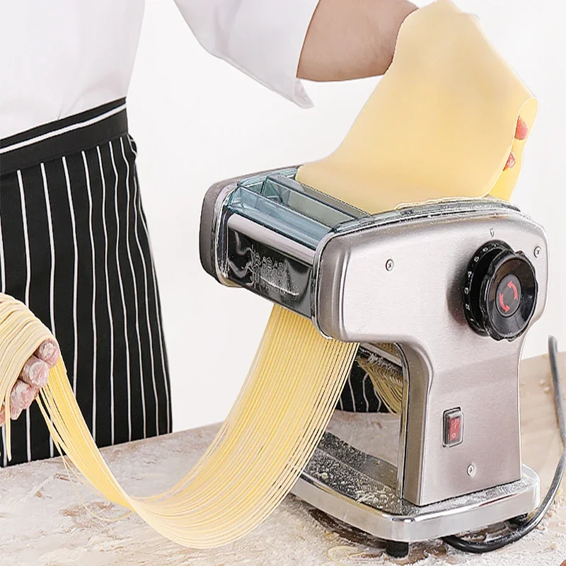 Electric Noodle Machine Pasta Noodle Maker Machine Commercial Household Stainless Steel Press Spaghetti