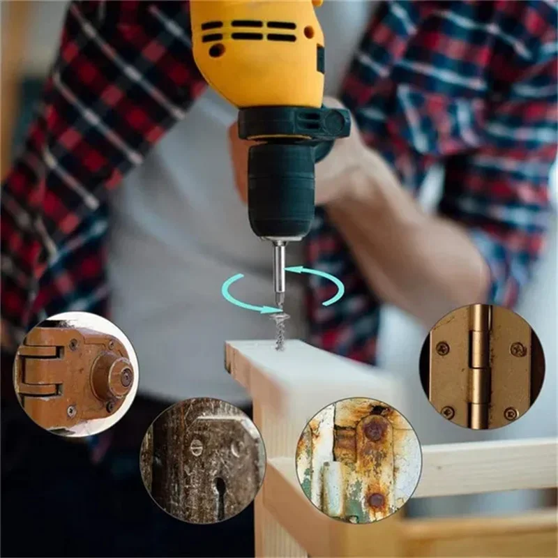 22/33pcs Damaged Screw Extractor Drill Bit Set Stripped Screw Extractor Kit Drill Bit Set Removal Tools With Plastic Storage Box