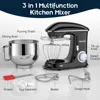 8.5QT Stand Mixer, 660W 6+P Speed Tilt-Head, Electric Kitchen Mixer With Dishwasher-Safe Dough Hook, Beater 5