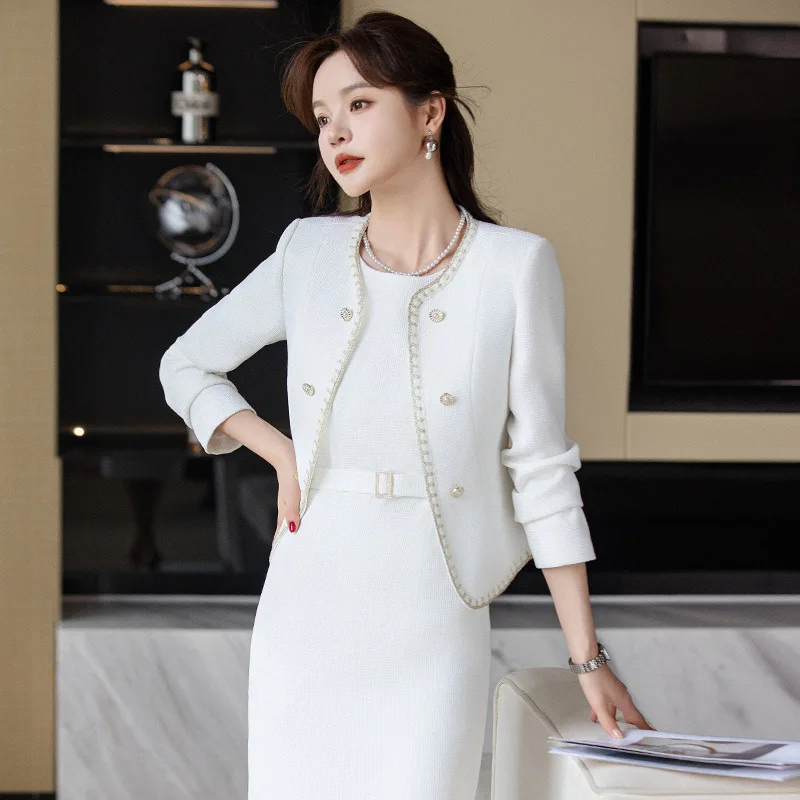 Spring Summer Formal Uniform Designs Business Work Wear Suits