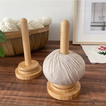 Wooden Yarn Stand 1