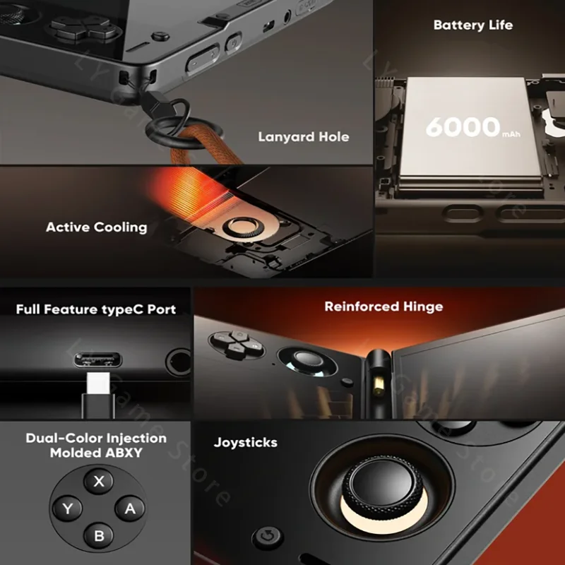 Pre-sale AYN Thor 6'' OLED Dual Screen Gaming Handheld Qualcomm