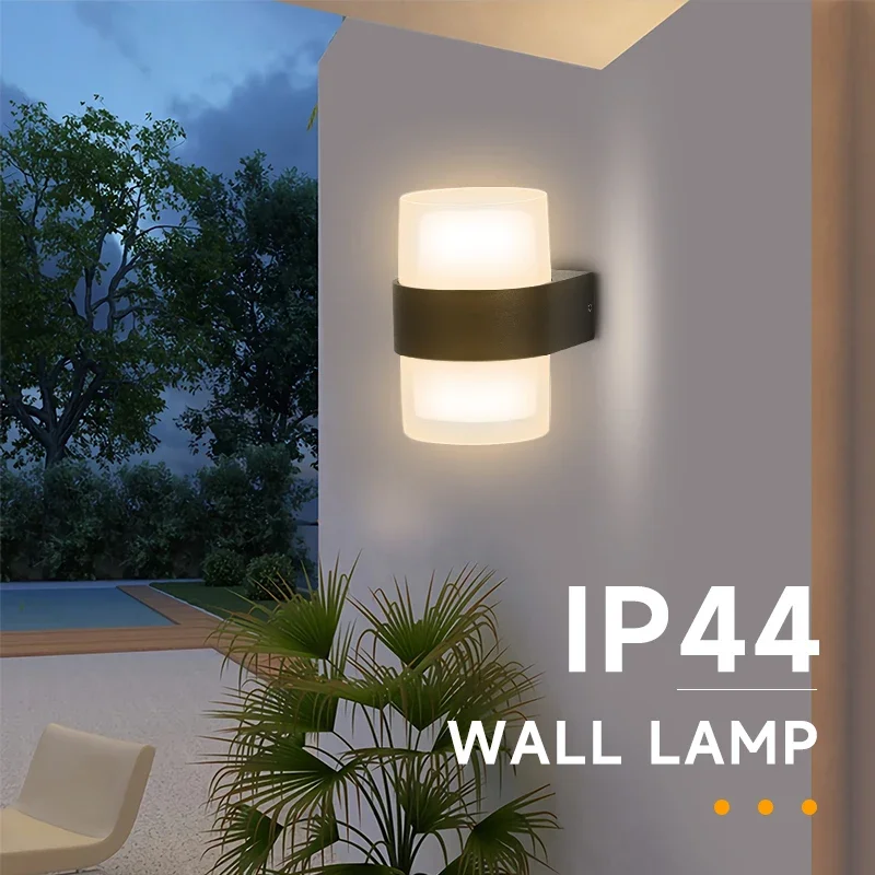 Outdoor Wall Light Solar Wall Light Courtyard Home Garden Exterior LED Lighting