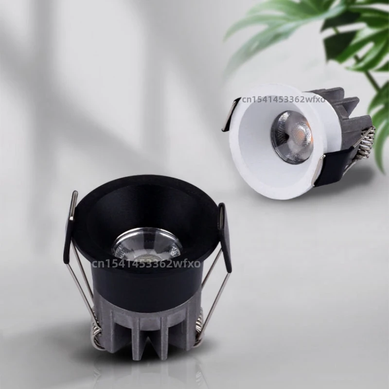 LED Downlight Dimmable Mini LED Downlight 3W10W 110V220V Anti-Glare Led Ceiling Lamp LED Spot Bedroom Kitchen wine cabi COB Recessed spotlight
