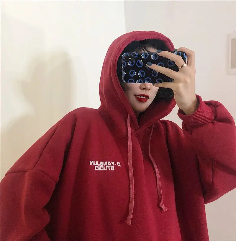Deeptown coreano moda oversized hoodies harajuku hip