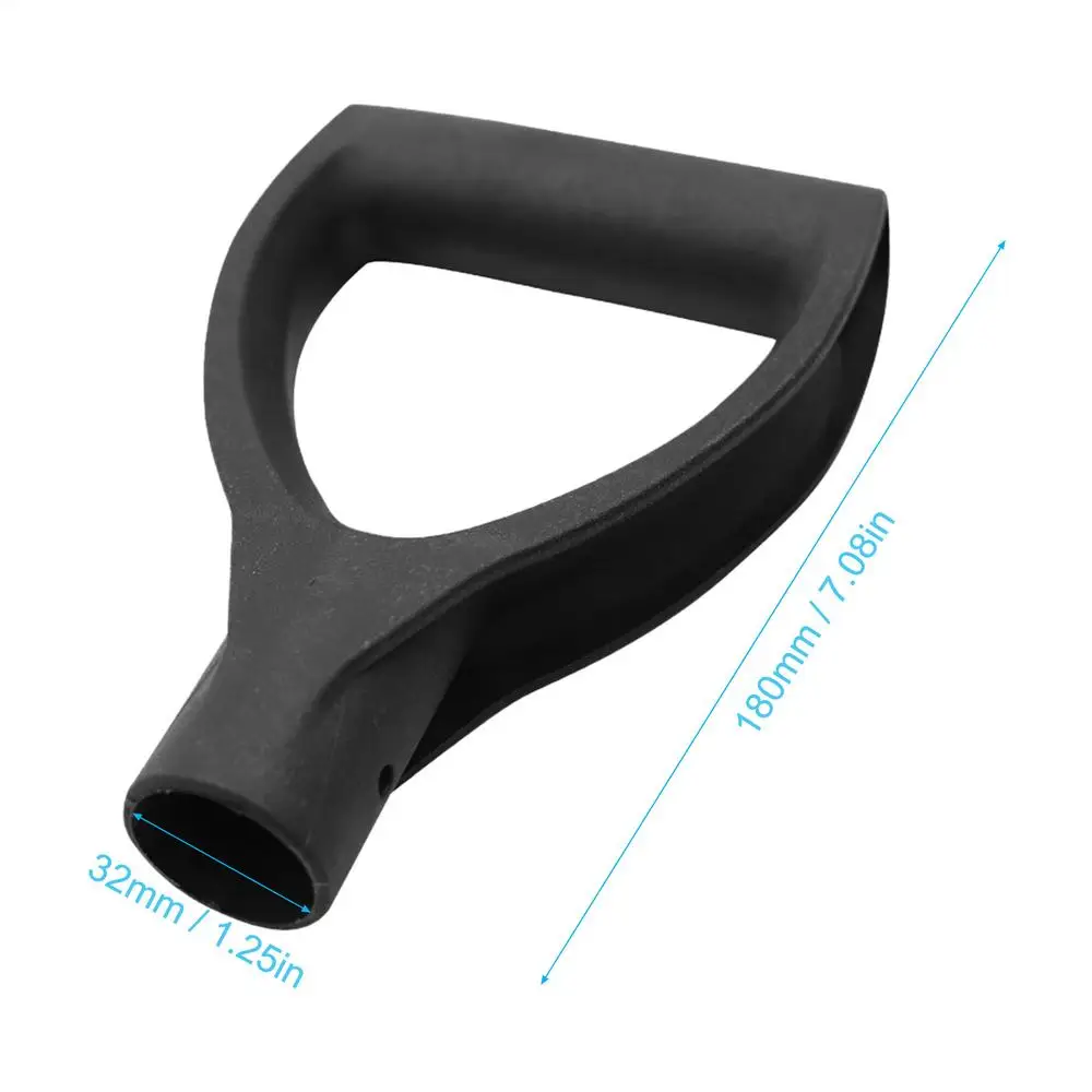 Description Picture 5 of itemD-shaped snow shovel grip Thickened plastic D-shaped shovel handle for shovel grip digging rake tool replacement accessories