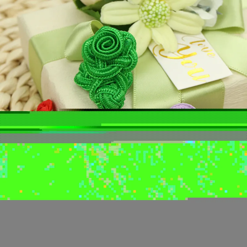 Button Rose Traditional Chinese Handmade Pan Button Congsam Top Ethnic Style Wedding Invitation Tang Accessories