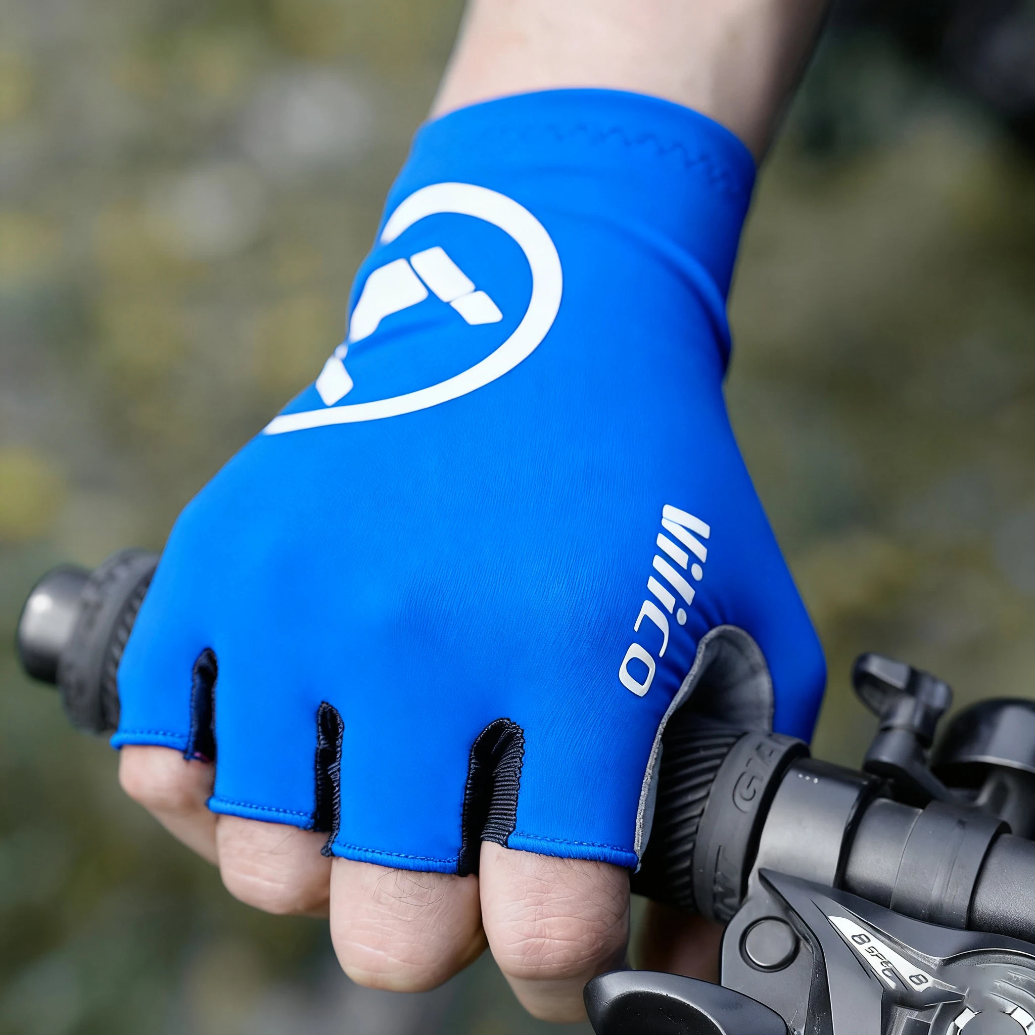 Breaking Wind Cycling Half Finger Gloves Anti-slip Bicycle Mittens Racing Road Bike Glove MTB Biciclet Guantes