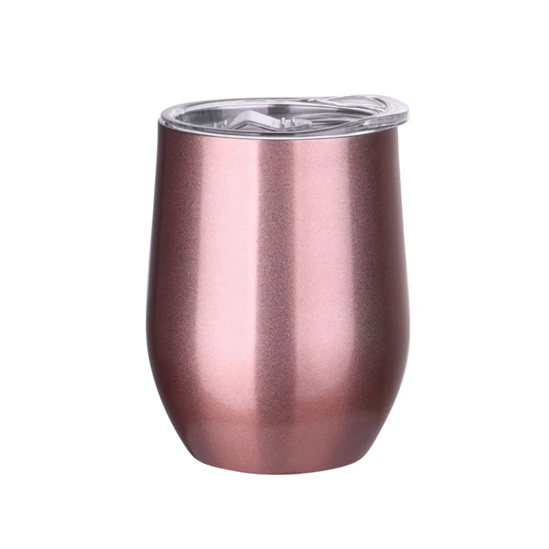 Colorful Egg Shaped Double Wall Stainless Steel Mug 6