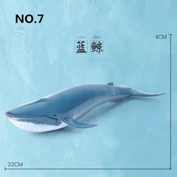 Creative Sea Life Ocean Animal Decor Toys for Children - Christmas Gift (Blue whale)