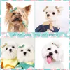 Wholease Pet Hair Bows100PCS Bulk Bows Pet Dog Hair Accessories Small Dog Cat Bows For Dogs Pets Grooming Accessories 2