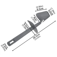 Grattoir à pâte spatule collecte des aliments grattoir mélangeur remplacer les pièces universel robot culinaire spatule pour Thermomix TM31 TM6 TM5 6