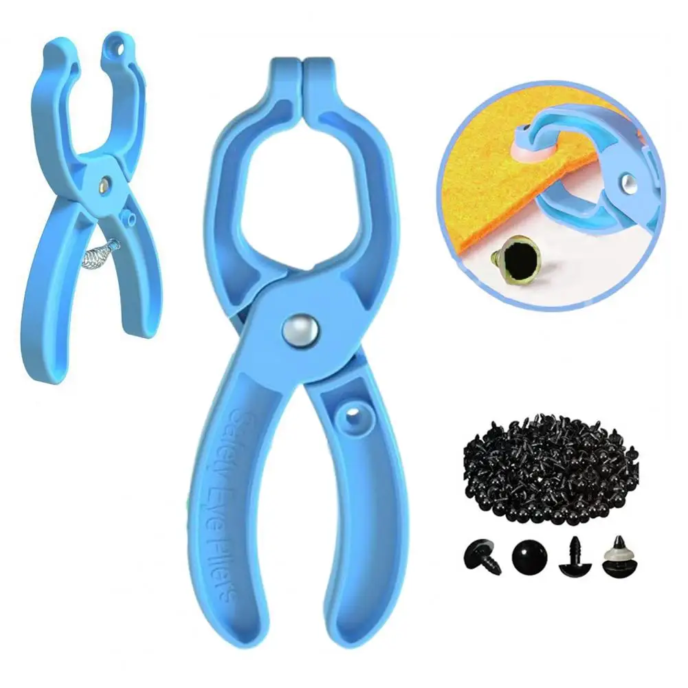 Knitting Crochet Doll Safety Eye Pliers Tool 3D Printed Amigurumi Crocheting Safety Eye Attaching Pliers 5