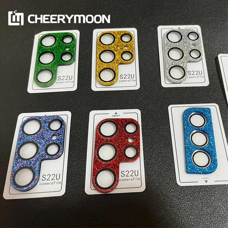 Strass Dimond Stone Lens Frame Protector Per Samsung Galaxy S22 Ultra Plus S22Plus S22Ultra Diamond Camera Lens Film Cover
