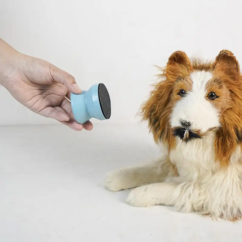 휴대용 애완동물 네일 스크래처, 개 음식 스크래처, 개 발톱 연마 장난감, 사포로 회전 가능, 개 고양이 긁기 보드