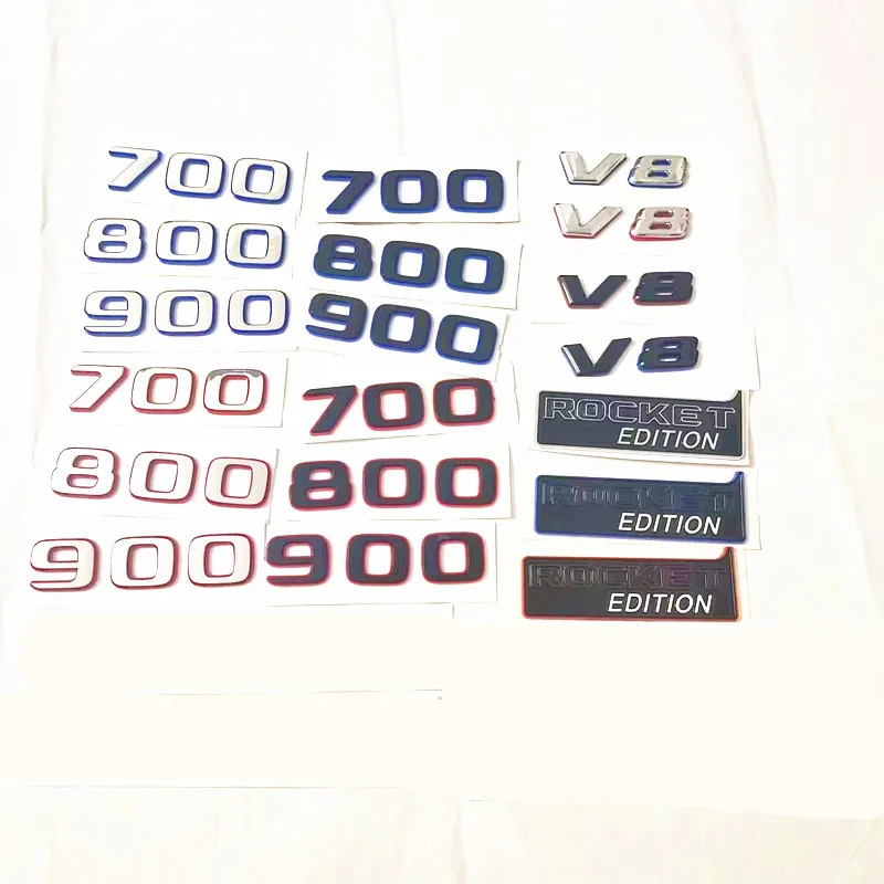 Rocket Edition Emblem Sticker Per Brabus Trunk Sticker Brabus 700 900 800 Logo Sticker Per Amg Mercedes Benz W463 W464 G500 G63
